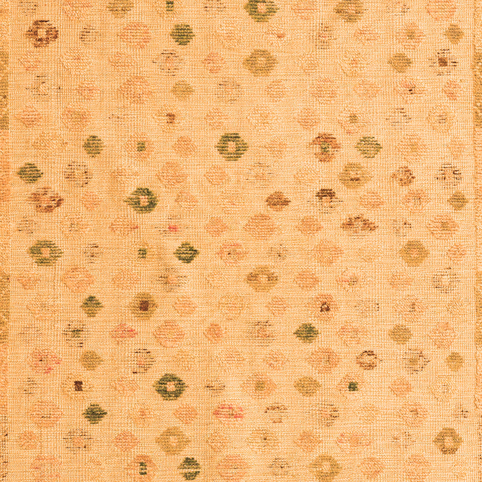 Machine Washable Abstract Orange Modern Area Rugs, wshabs5080org