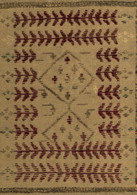 Abstract Brown Modern Rug, abs5081brn