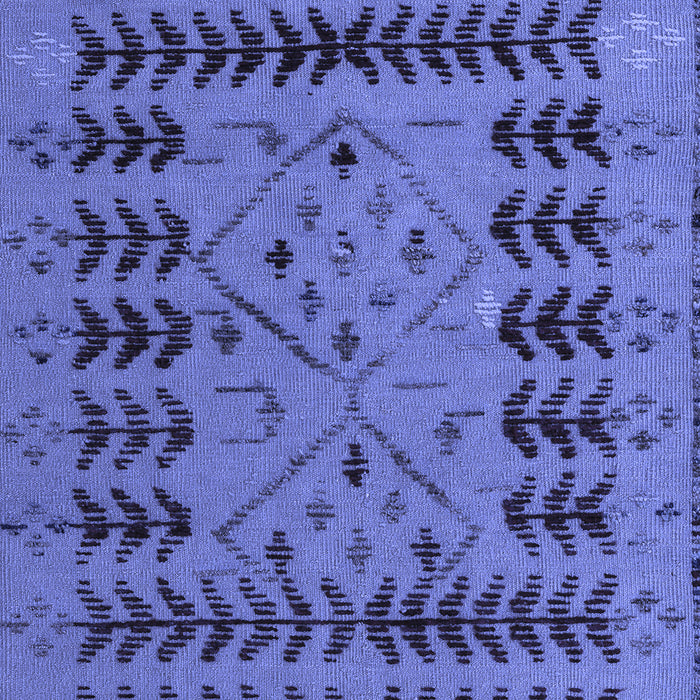 Machine Washable Abstract Blue Modern Rug, wshabs5081blu