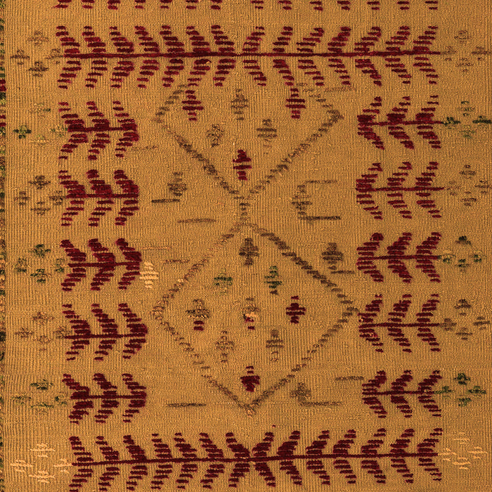 Abstract Orange Modern Rug, abs5081org