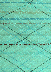 Abstract Turquoise Modern Rug, abs5082turq