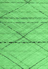 Abstract Emerald Green Modern Rug, abs5082emgrn