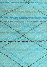 Abstract Light Blue Modern Rug, abs5082lblu