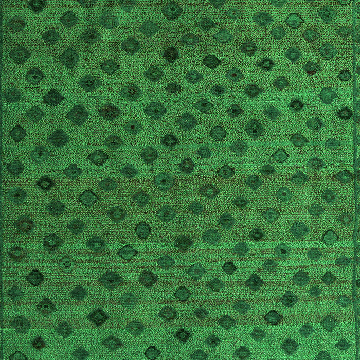 Machine Washable Abstract Green Modern Area Rugs, wshabs5083grn