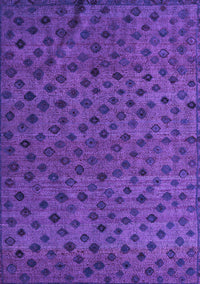 Abstract Purple Modern Rug, abs5083pur