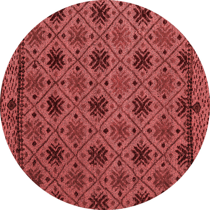 Abstract Red Modern Rug, abs5084red
