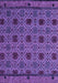 Machine Washable Abstract Purple Modern Area Rugs, wshabs5084pur