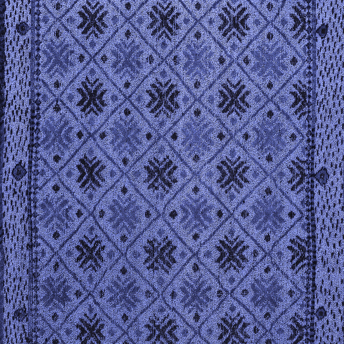 Square Machine Washable Abstract Blue Modern Rug, wshabs5084blu