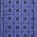 Square Abstract Blue Modern Rug, abs5084blu