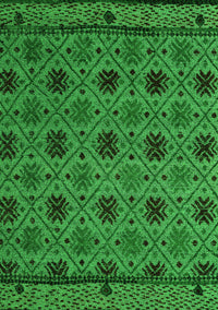 Abstract Green Modern Rug, abs5084grn