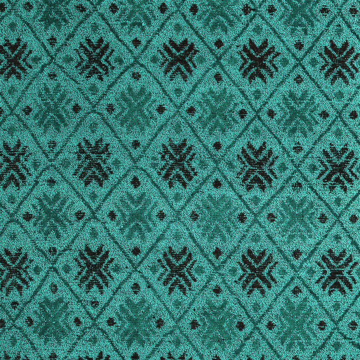 Abstract Turquoise Modern Rug, abs5084turq