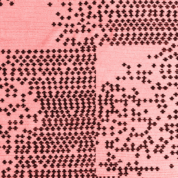 Abstract Red Modern Area Rugs