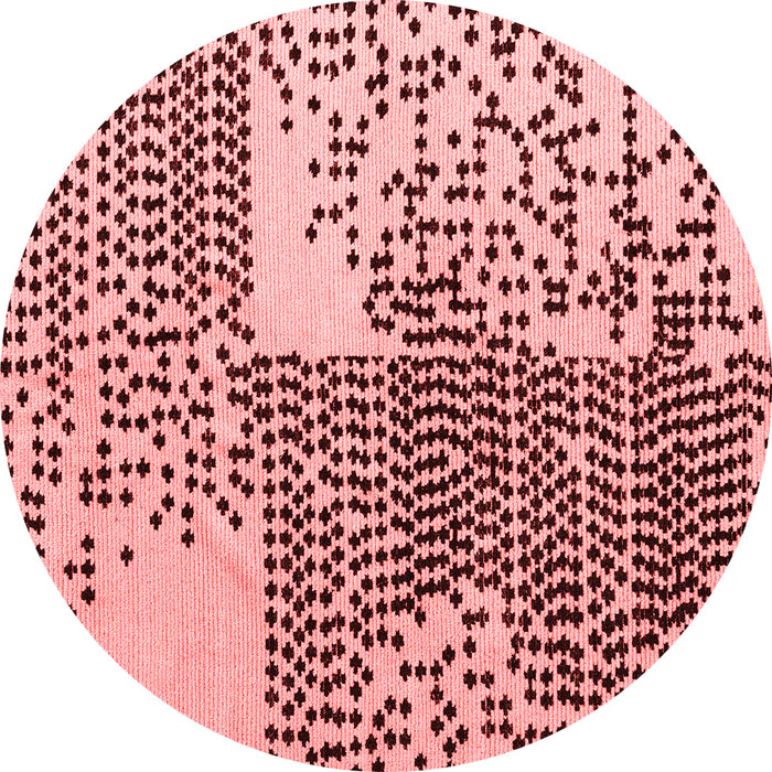 Machine Washable Abstract Red Modern Rug, wshabs5085red
