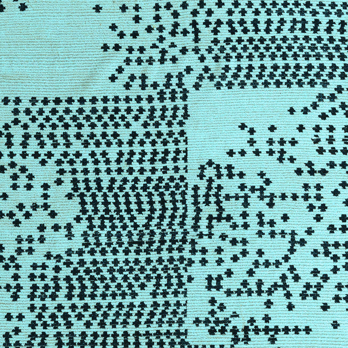 Machine Washable Abstract Light Blue Modern Rug, wshabs5085lblu