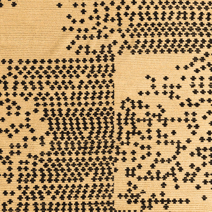 Machine Washable Abstract Brown Modern Rug, wshabs5085brn
