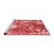 Modern Red Washable Rugs