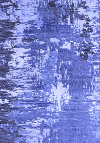 Abstract Blue Modern Rug, abs5086blu