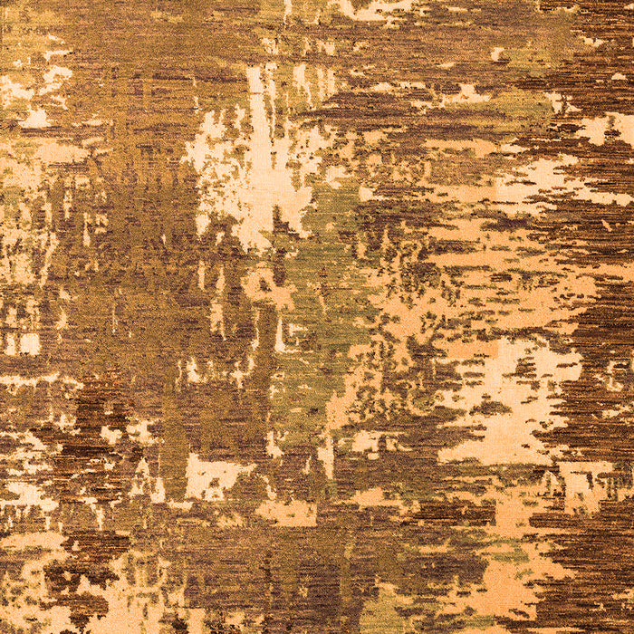 Abstract Orange Modern Rug, abs5086org