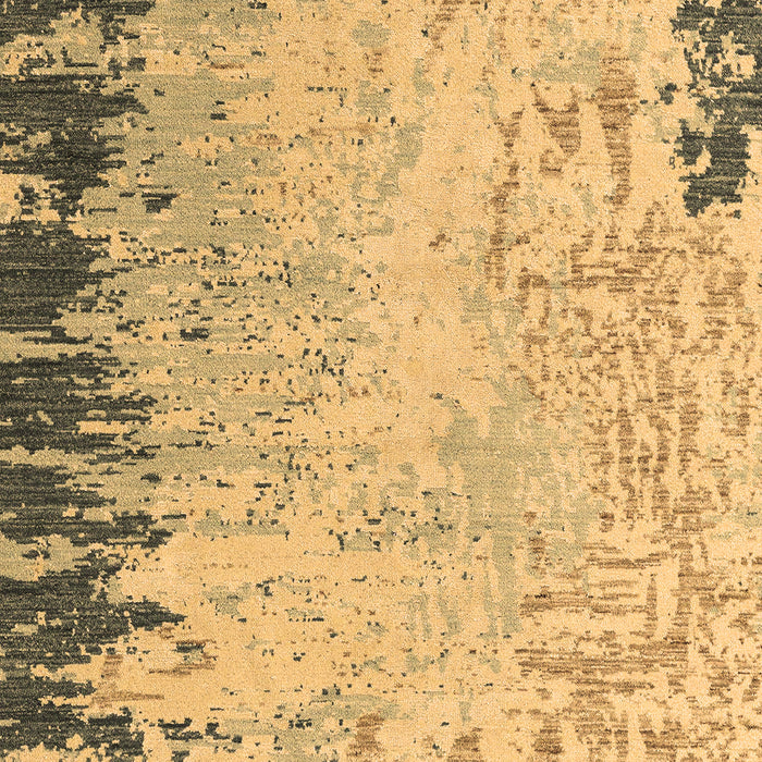 Abstract Brown Modern Rug, abs5087brn