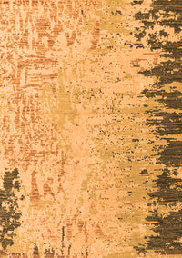 Abstract Orange Modern Rug, abs5087org