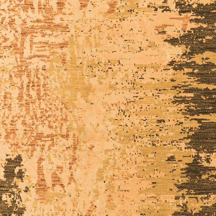 Abstract Orange Modern Rug, abs5087org