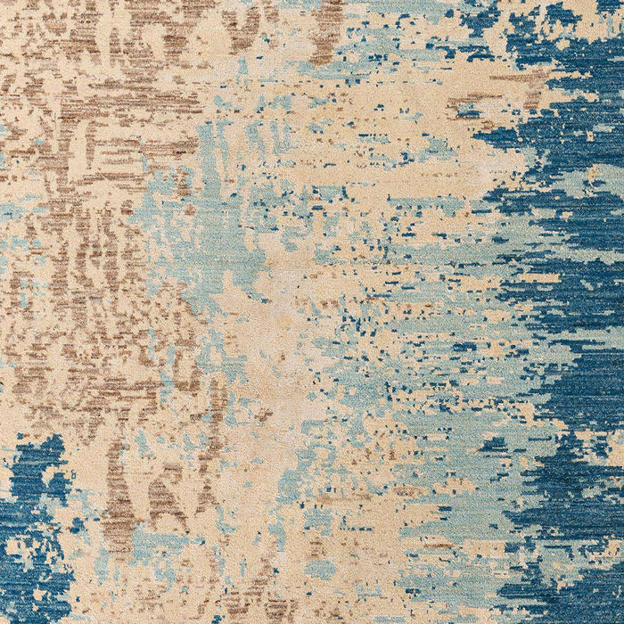 Abstract Brown Modern Rug, abs5087