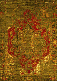 Persian Yellow Traditional Rug, abs5088yw