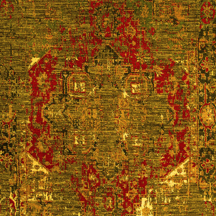 Persian Yellow Traditional Rug, abs5088yw