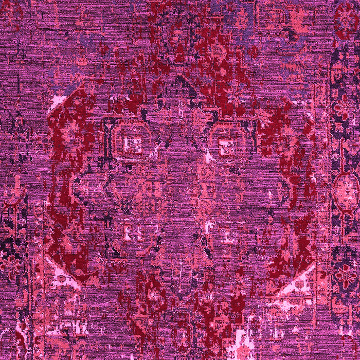 Machine Washable Persian Pink Traditional Rug, wshabs5088pnk