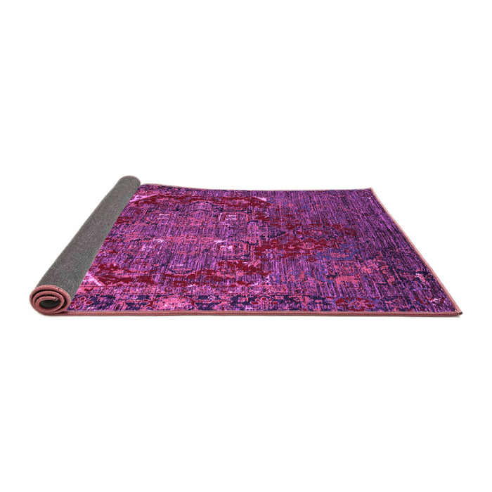 Sideview of Persian Purple Traditional Rug, abs5088pur