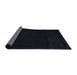 Sideview of Abstract Dark Slate Gray Green Modern Rug, abs5089