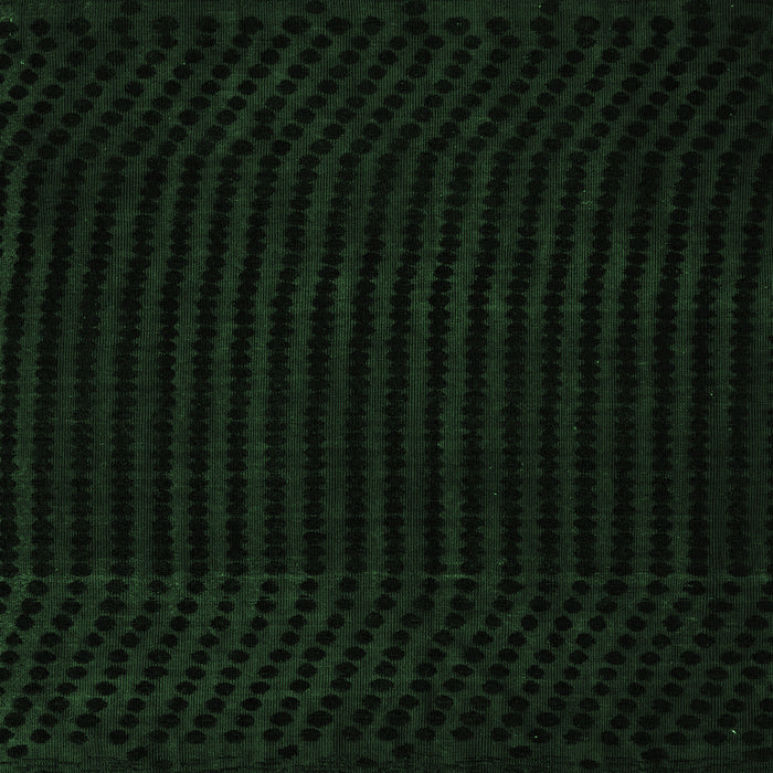 Square Abstract Emerald Green Modern Rug, abs5089emgrn