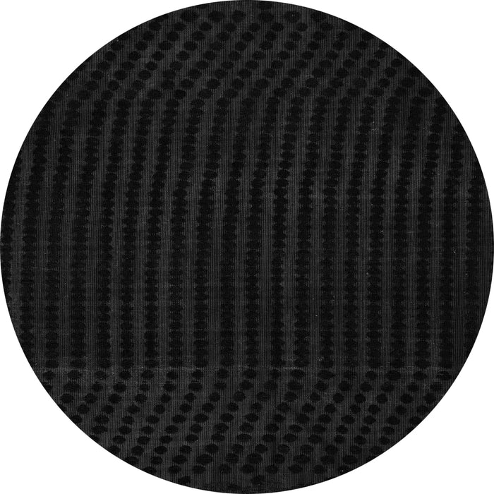 Round Machine Washable Abstract Gray Modern Rug, wshabs5089gry