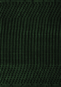 Abstract Emerald Green Modern Rug, abs5089emgrn