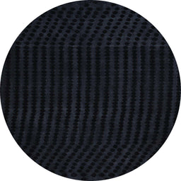 Round Abstract Dark Slate Gray Green Modern Rug, abs5089