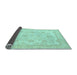 Sideview of Oriental Light Blue Traditional Rug, abs508lblu