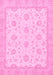 Oriental Pink Traditional Rug, abs508pnk