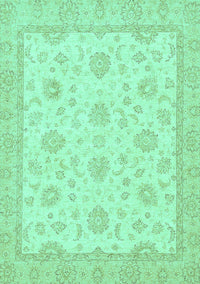 Oriental Turquoise Traditional Rug, abs508turq