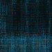 Square Abstract Turquoise Modern Rug, abs5090turq