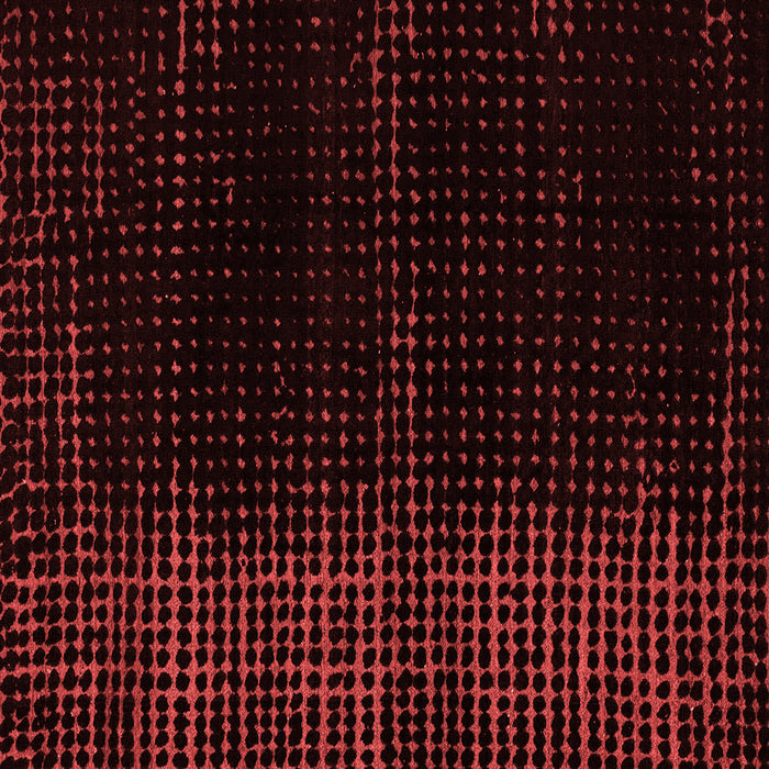 Machine Washable Abstract Red Modern Rug, wshabs5090red