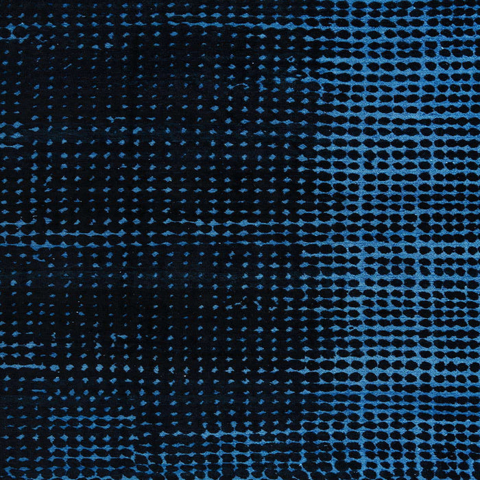 Square Abstract Black Modern Rug, abs5090