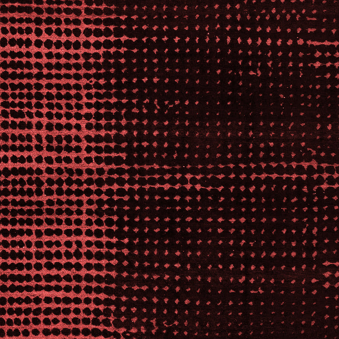 Machine Washable Abstract Red Modern Rug, wshabs5090red