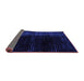 Sideview of Abstract Purple Modern Rug, abs5090pur