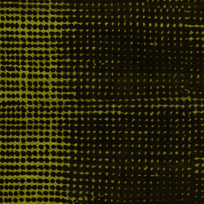 Machine Washable Abstract Yellow Modern Rug, wshabs5090yw