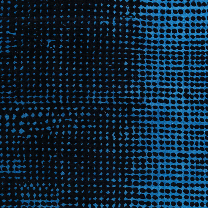 Abstract Blue Modern Rug, abs5091