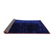 Sideview of Abstract Purple Modern Rug, abs5091pur