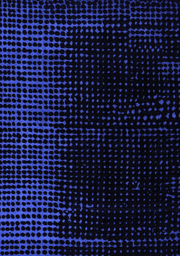 Abstract Blue Modern Rug, abs5091blu