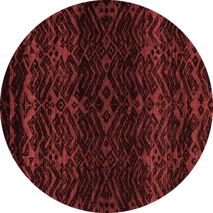 Abstract Red Modern Rug, abs5092red