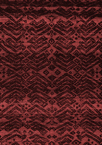 Abstract Red Modern Rug, abs5092red