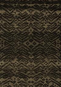 Abstract Brown Modern Rug, abs5092brn